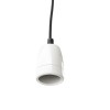 RENDL Abat-jour et accessoires pour lampes FABIO ensemble de pendentifs noir porcelaine 230V LED E27 15W R10618 4