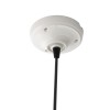 RENDL abajururi pentru lampă FABIO set suspendat negru porţelan 230V LED E27 15W R10618 3
