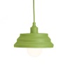 RENDL závěsné svítidlo AMICI závěsná silikonová lampa zelená 230V LED E27 15W R10620 5