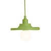 RENDL lámpara colgante AMICI colgante de silicona verde 230V LED E27 15W R10620 7