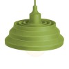 RENDL lámpara colgante AMICI colgante de silicona verde 230V LED E27 15W R10620 3