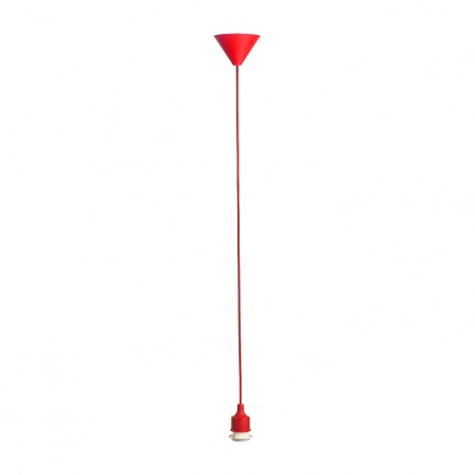 RENDL Lampenschirme und Zubehör LISA Hängeset rot 230V LED E27 15W R10622 1