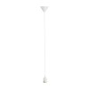RENDL Abat-jour et accessoires pour lampes LISA ensemble de pendentifs blanc 230V LED E27 15W R10624 1
