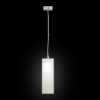 RENDL Outlet LUCIA 30x10 hanglamp gesatineerd glas/chroom 230V LED E27 15W R10627 7