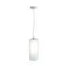 RENDL Outlet LUCIA 30x10 hanglamp gesatineerd glas/chroom 230V LED E27 15W R10627 8