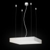 RENDL Outlet STRUCTURAL 40x40 pendant satinated glass 230V 2G11 2x24W R10629 7