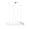 RENDL Outlet STRUCTURAL 40x40 pendant satinated glass 230V 2G11 2x24W R10629 5