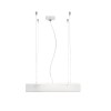 RENDL Outlet STRUCTURAL 40x40 pendant satinated glass 230V 2G11 2x24W R10629 6