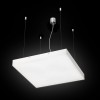 RENDL Outlet STRUCTURAL 55x55 pendant satinated glass 230V 2G11 3x36W R10630 6