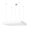 RENDL Outlet STRUCTURAL 55x55 pendant satinated glass 230V 2G11 3x36W R10630 5