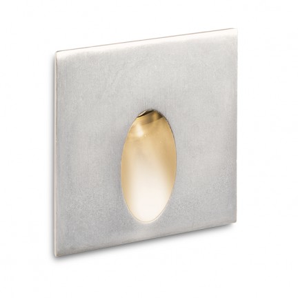 RENDL Vanjska svjetiljka ELICA SQ vanjski mat nikl 230V LED 3W IP54 3000K R10639 1