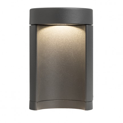 RENDL buiten lamp SONET wandlamp antracietgrijs 230V LED 7W IP54 3000K R11170 2