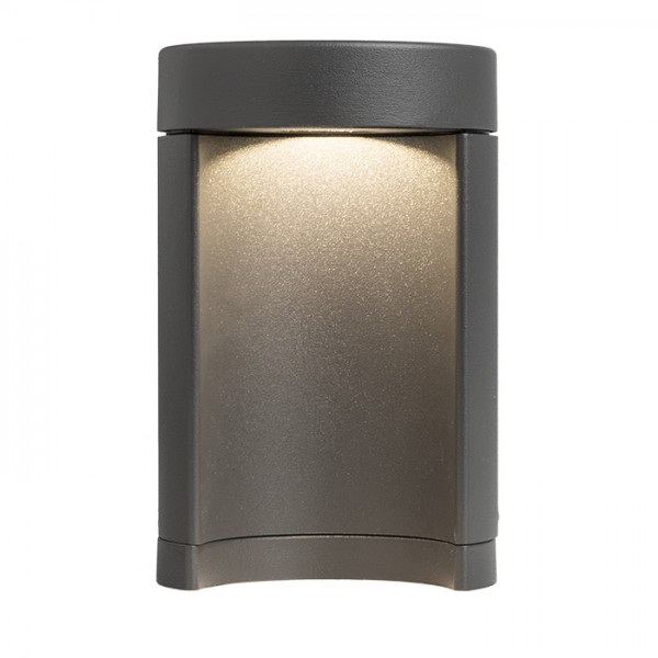 RENDL buiten lamp SONET wandlamp antracietgrijs 230V LED 7W IP54 3000K R11170 2