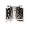 RENDL 3-fase stroomrailsysteem EUTRAC 2m driefasen-stroomrail zilvergrijs 230V R11302 5