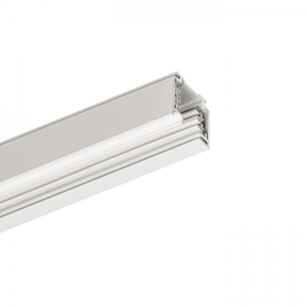 RENDL 3-faset skinne EUTRAC 3m 3-faset skinne hvid 230V R11303 1
