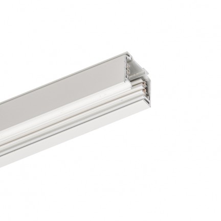 RENDL 3F système de rails EUTRAC 3m rail triphasé blanc 230V R11303 1