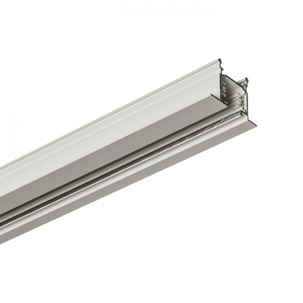RENDL 3F système de rails EUTRAC 2m encastrable rail triphasé blanc 230V R11306 1