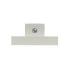 RENDL 3-circuit track system EUTRAC end cap for recessed 3-circuit track white R11310 3