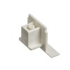 RENDL 3-circuit track system EUTRAC end cap for recessed 3-circuit track white R11310 2