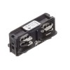 RENDL 3F sistem EUTRAC conector conductibil longitudinal negru 230V R11318 3