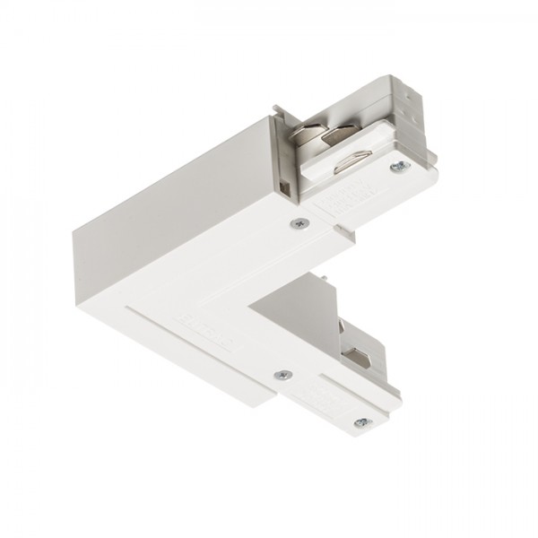 RENDL Sistema de carrile trifásico EUTRAC L conector polaridad externa blanco 230V R11323 1