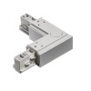 RENDL 3-circuit track system EUTRAC L connector outer polarity silver grey 230V R11325 3