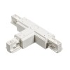 RENDL 3-circuit track system EUTRAC T connector, polarity right white 230V R11332 3