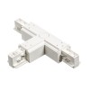 RENDL 3-circuit track system EUTRAC T connector, polarity left white 230V R11335 3