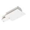 RENDL 3-circuit track system EUTRAC feed-in for recessed 3-circuit tracks, polarity right white 230V R11341 2