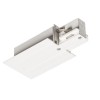 RENDL 3-circuit track system EUTRAC feed-in for recessed 3-circuit tracks, polarity left white 230V R11342 2
