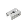 RENDL 3-circuit track system EUTRAC track clamp for 3-circuit tracks silver grey R11351 5