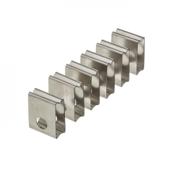 RENDL 3-circuit track system EUTRAC spring clips for recessed 3-circuit track 6pcs R11357 1