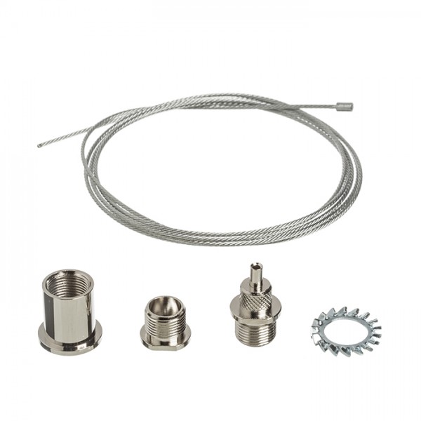 RENDL 3-circuit track system EUTRAC 1,5m wire suspension R11358 1