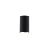 RENDL Zidna svjetiljka RON W 15/25 zidna crni polikoton/bakar folija 230V LED E27 15W R11368 1