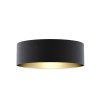 RENDL shades, shade bases, pendent sets RON 60/19 shade Polycotton black/golden foil max. 23W R11462 1