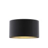 RENDL shades, shade bases, pendent sets RON 55/30 shade Polycotton black/golden foil max. 23W R11463 1