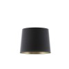 RENDL shades, shade bases, pendent sets ASPRO 40/30 shade Polycotton black/golden foil max. 23W R11467 1