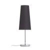 RENDL shades, shade bases, pendent sets CONNY 15/30 table shade Polycotton black/golden foil max. 23W R11468 2