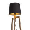 RENDL shades, shade bases, pendent sets CONNY 35/30 shade Polycotton black/golden foil max. 23W R11469 2