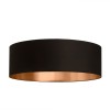 RENDL shades, shade bases, pendent sets RON 60/19 shade Polycotton black/copper foil max. 23W R11479 1