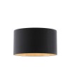 RENDL shades, shade bases, pendent sets RON 55/30 shade Polycotton black/copper foil max. 23W R11480 1