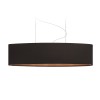 RENDL shades, shade bases, pendent sets CASUAL 90/22 shade Polycotton black/copper foil max. 23W R11485 8