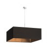 RENDL shades, shade bases, pendent sets TEMPO 50/19 shade Polycotton black/copper foil max. 23W R11488 2