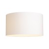 RENDL Abat-jour et accessoires pour lampes RON 55/30 abat-jour Polycoton blanc/PVC blanc max. 23W R11491 2