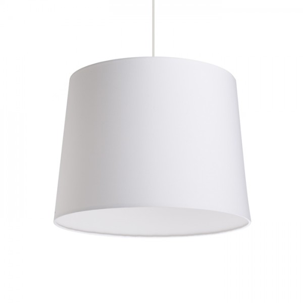 RENDL Lampenschirme und Zubehör ASPRO 40/30 Lampenschirm Polycotton weiß/weißes PVC max. 23W R11495 1