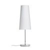 RENDL lámpabúra CONNY 15/30 asztali lámpaernyő Polycotton fehér/fehér PVC max. 23W R11496 2