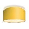 RENDL Lampenschirme und Zubehör DOUBLE 55/30 Lampenschirm Chintz Aprikose/weißes PVC max. 23W R11508 4