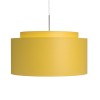 RENDL Lampenschirme und Zubehör DOUBLE 55/30 Lampenschirm Chintz Aprikose/weißes PVC max. 23W R11508 8