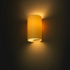RENDL wandlamp RON W 15/25 wandlamp Chintz abrikoos/witte PVC 230V LED E27 15W R11509 2