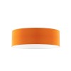 RENDL lampeskærme, tilbehør, baser, pendel sæt RON 60/19 skærm Chintz orange/hvid PVC max. 23W R11517 1